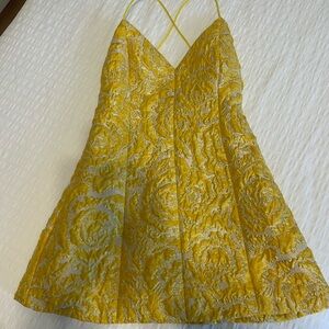 Alice&Olivia Tayla Lantern Mini Dress Size 4 NEW (w/o tag)